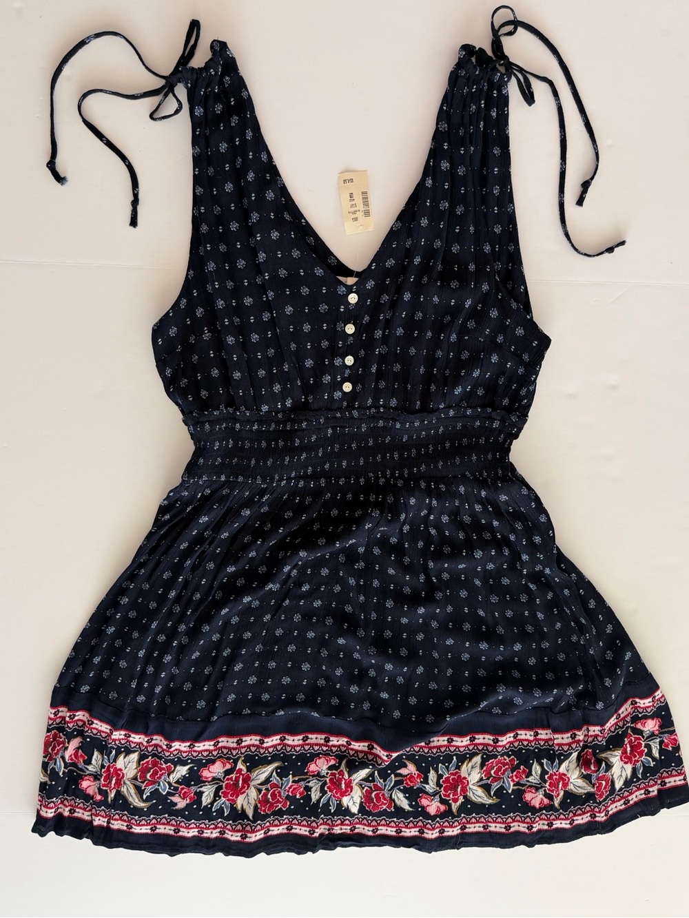 BNWT Aeropostale Navy Mini Fit & Flare Sun Dress | Adult XL